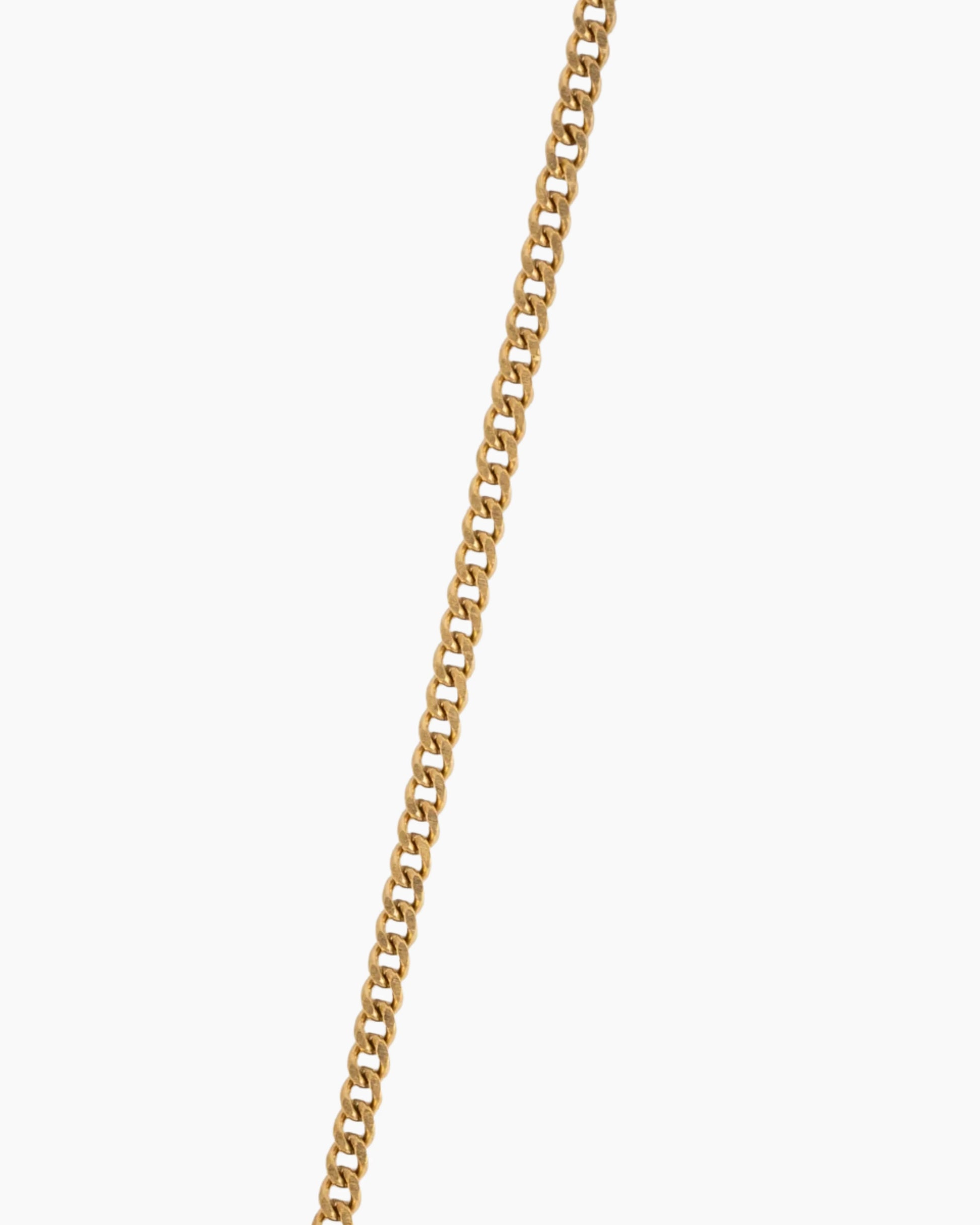 Gold cross chain details image