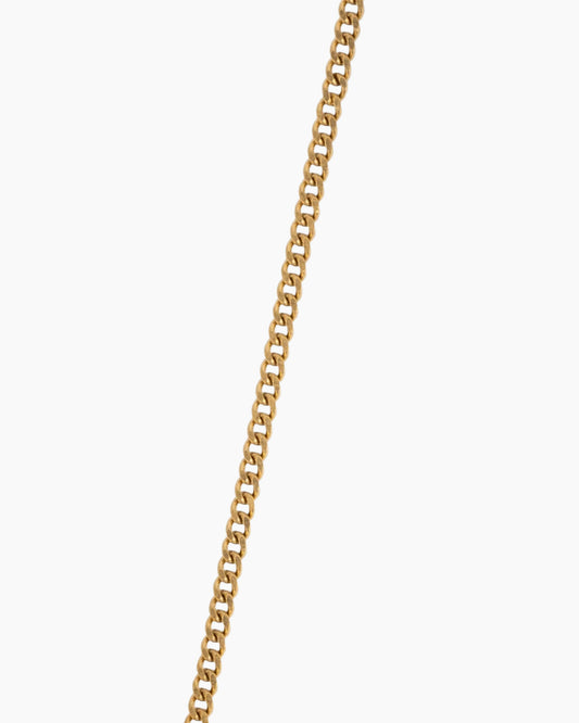 Gold cross chain details image