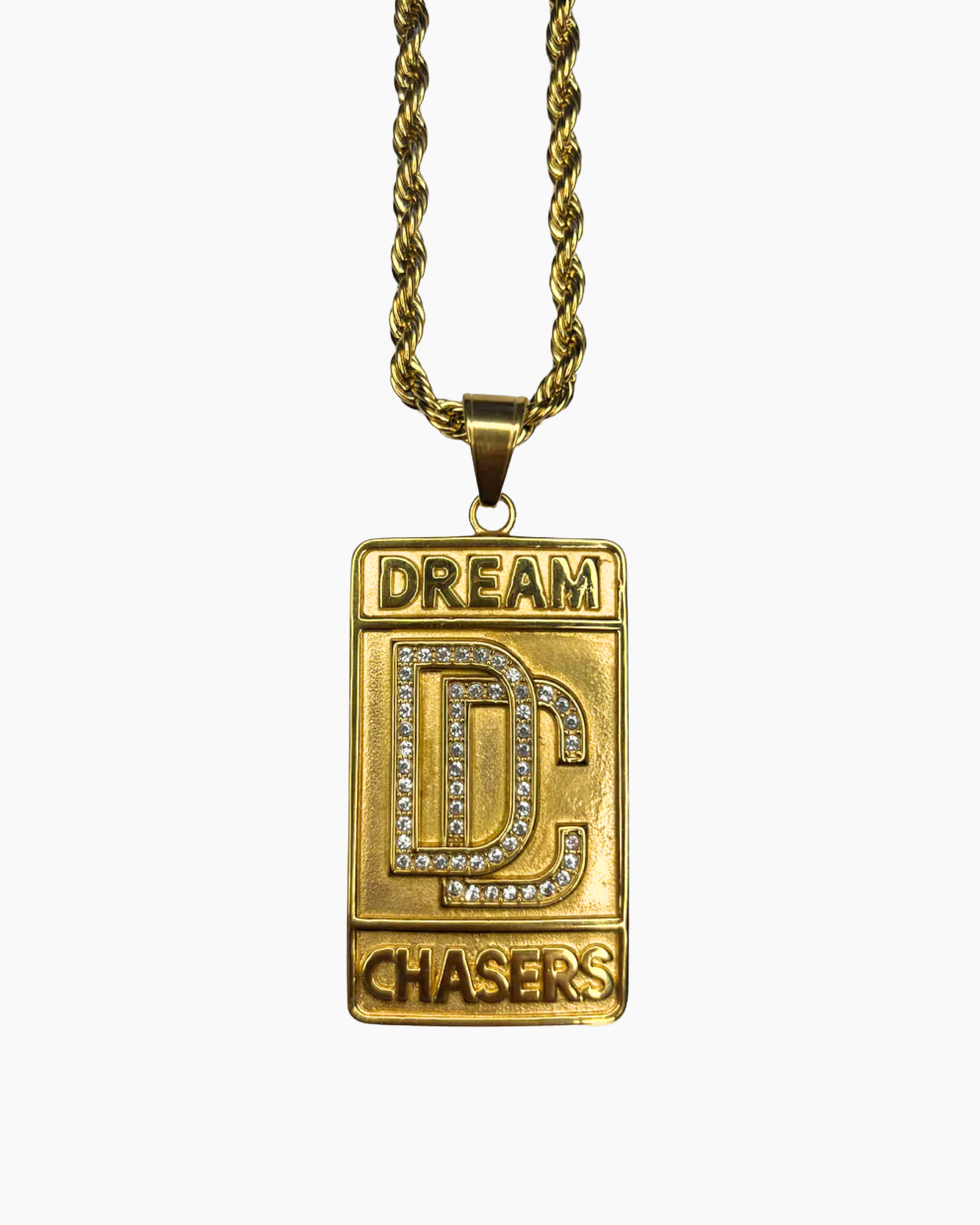 DREAM CHASER IMPACT KETTING - 18K GOUD