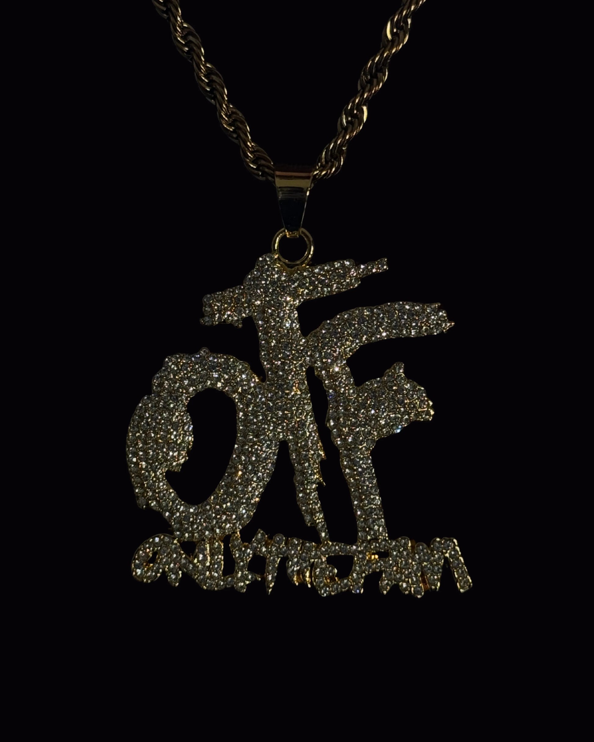 OTF chain gold dark details image
