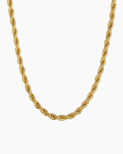 CLEAN ROPE KETTING - 3MM 18K GOUD