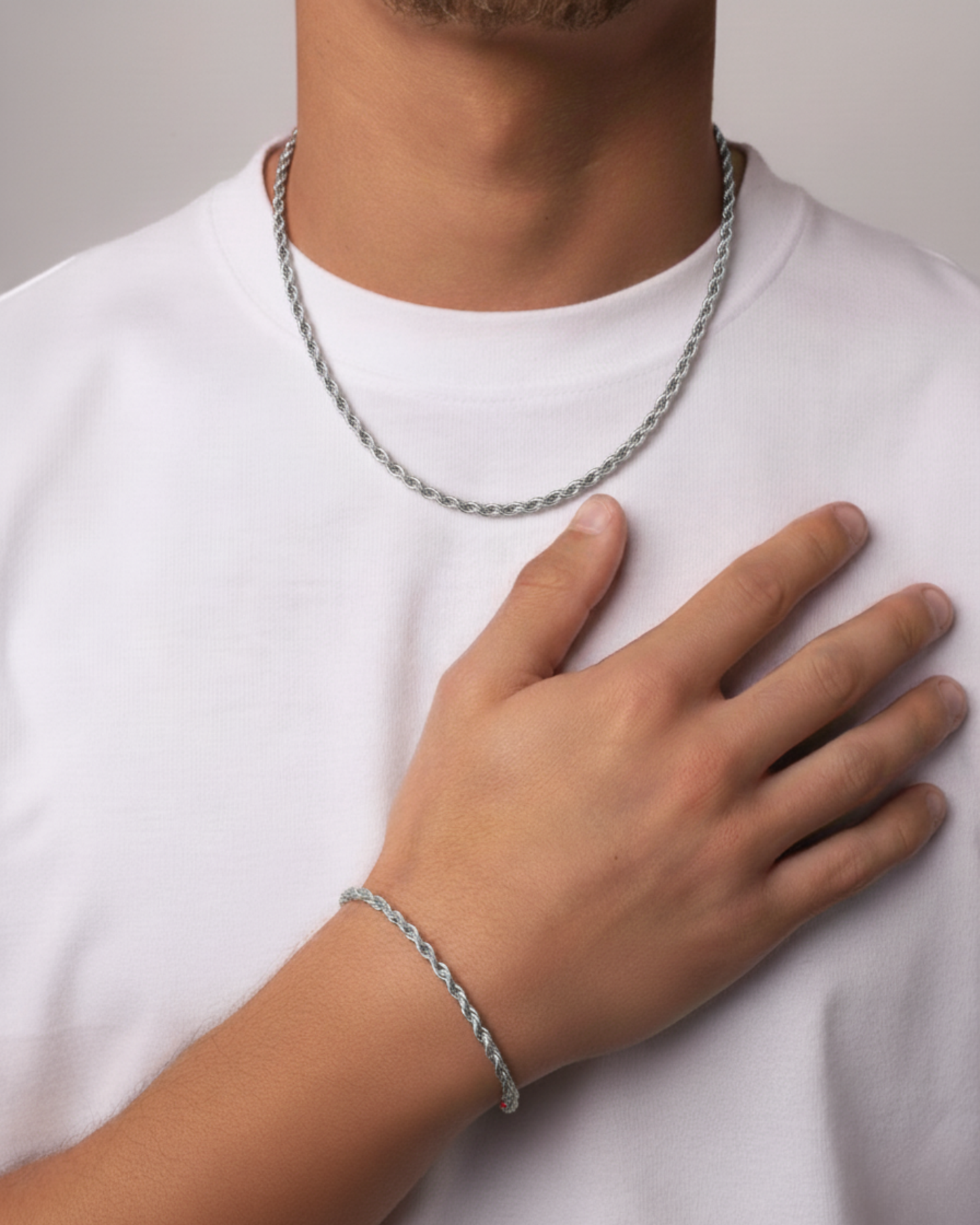 CLEAN ROPE SET - 3MM SILVER