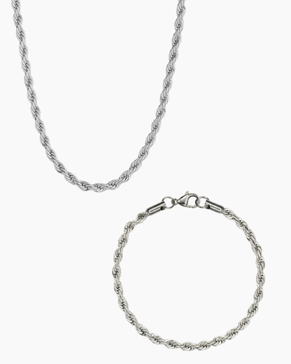 CLEAN ROPE SET - 3MM SILVER