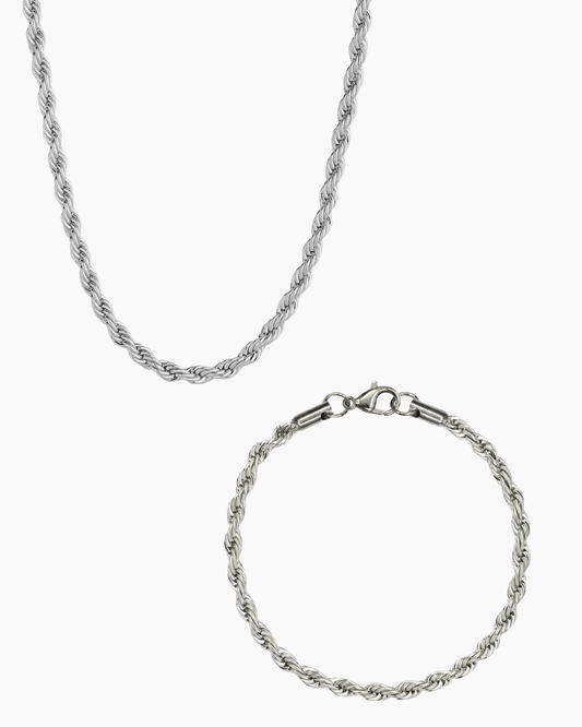CLEAN ROPE SET - 3MM SILVER