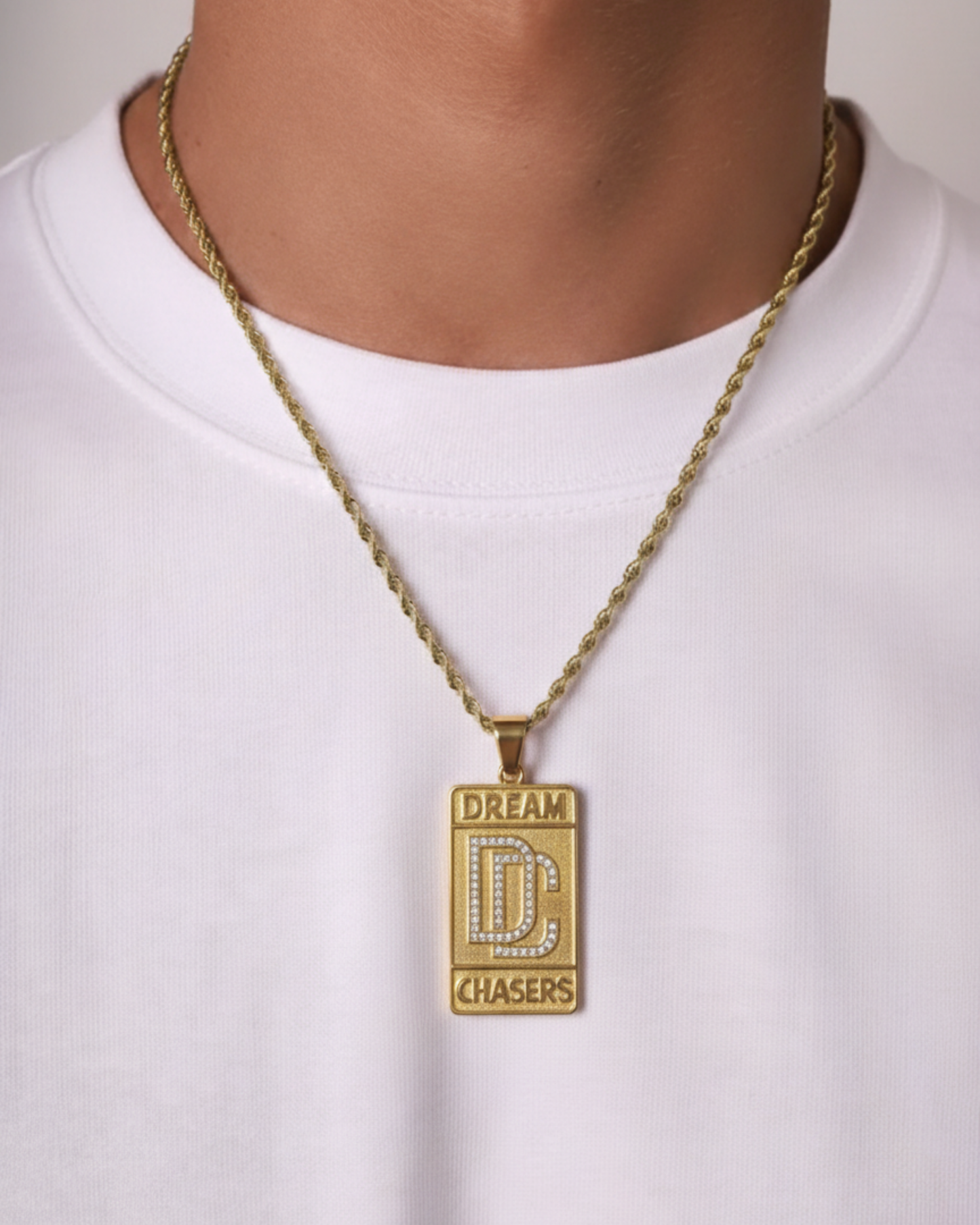 DREAM CHASER IMPACT KETTING - 18K GOUD