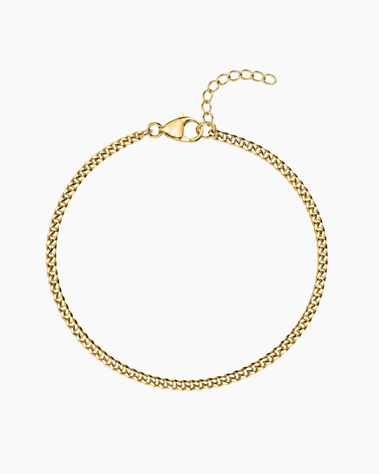 Cuban_bracelet_3mm_gold_studio
