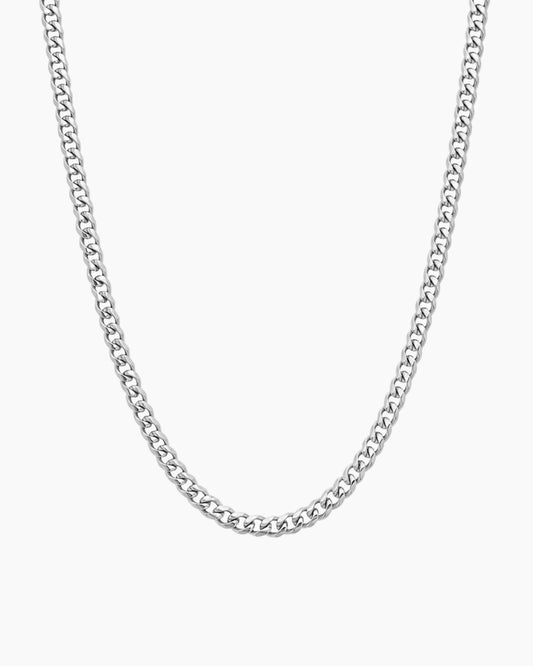 Cuban Chain Silver studio