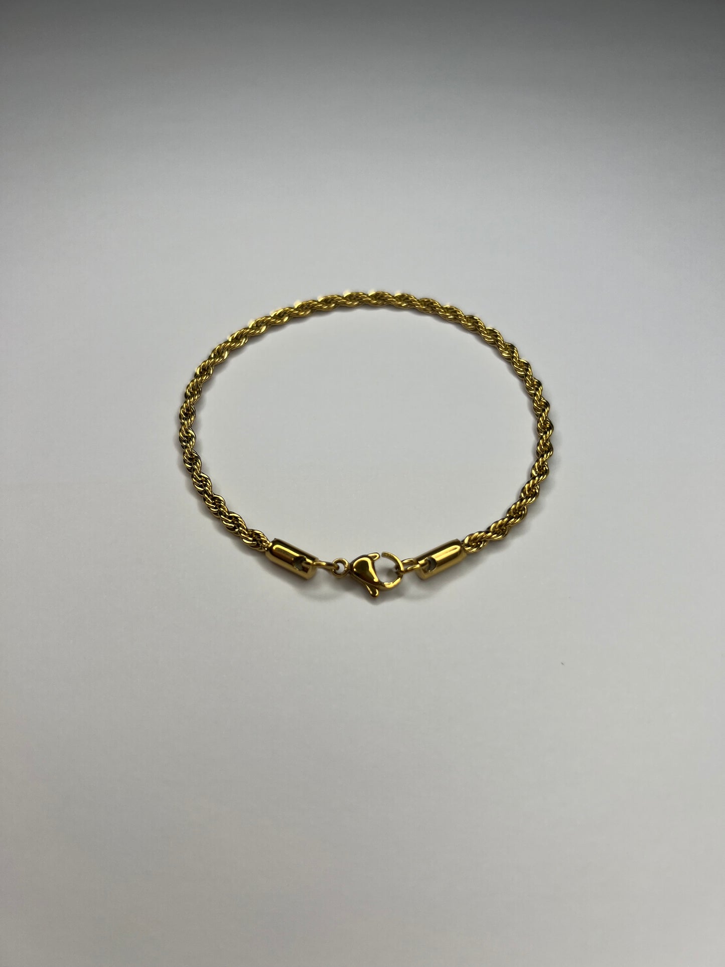 CLEAN ROPE BRACELET - 3MM 18K GOLD