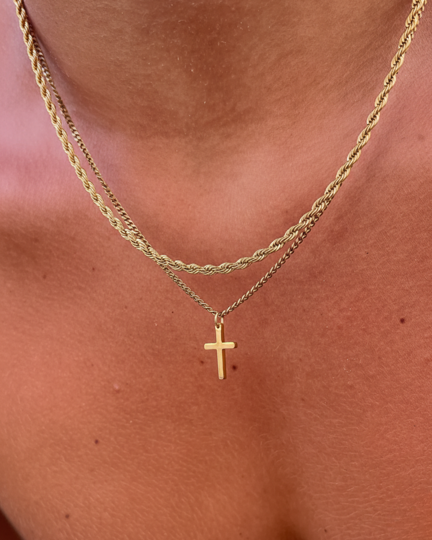 CROSS SET - GOLD