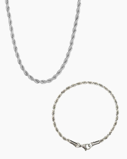 CLEAN ROPE SET - 3MM SILVER