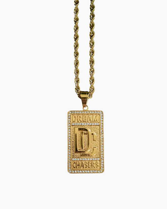Gold Dream Chaser chain necklace product photo