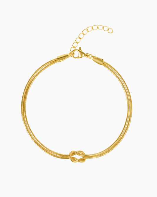 Gold eternal bracelet product image