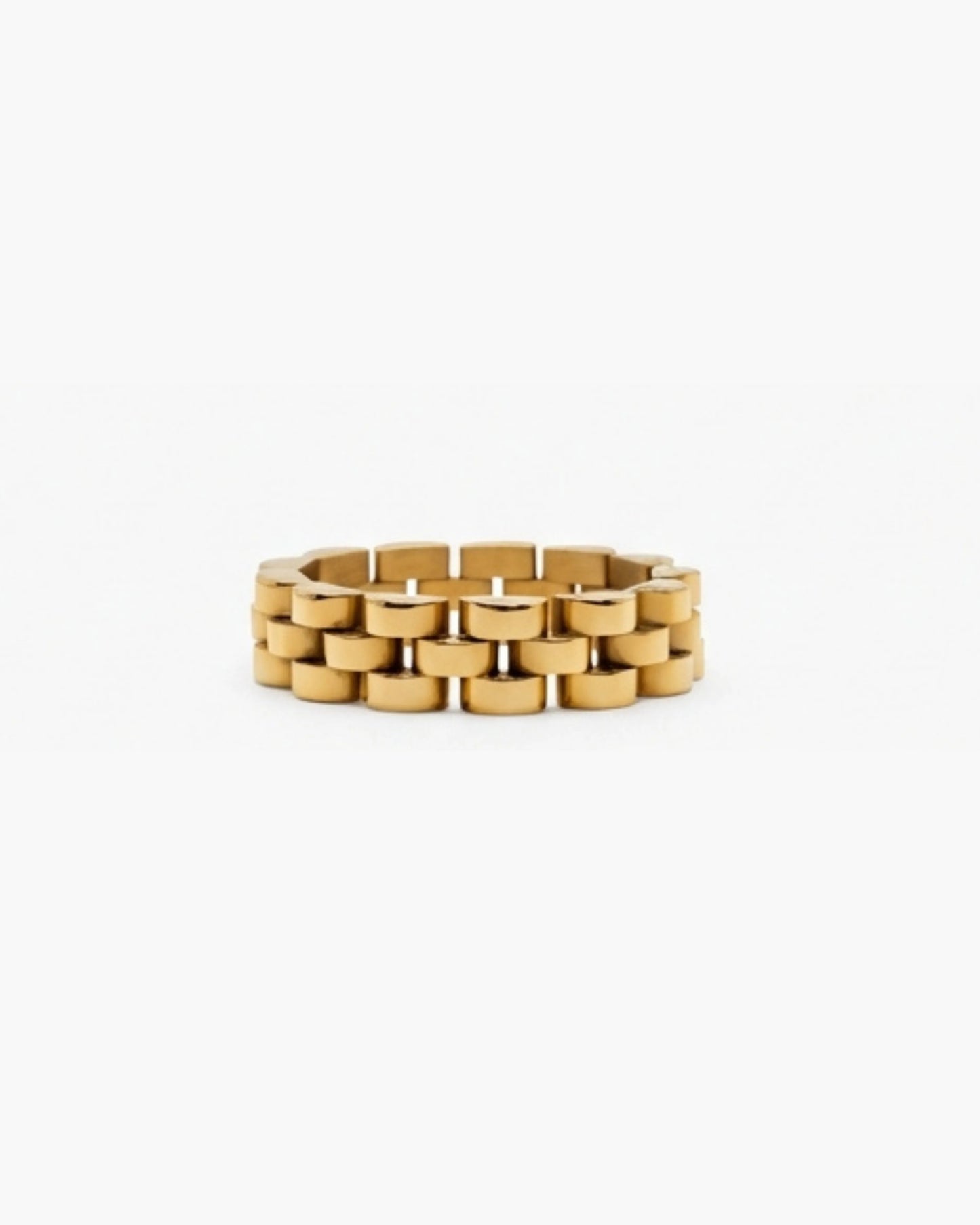 Gold link ring product image